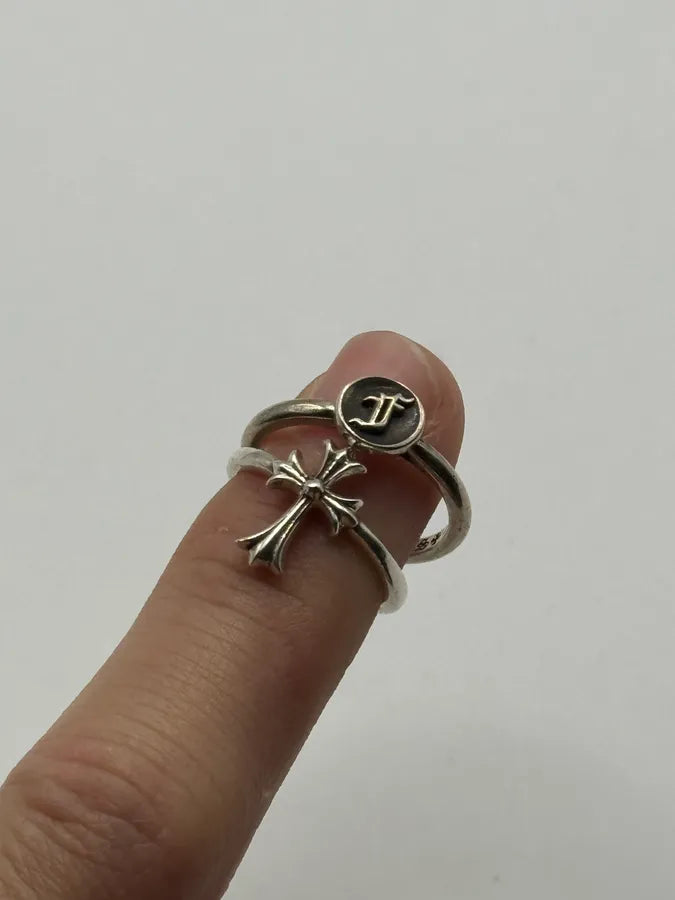 Chrome Hearts F Bubblegum Silver Ring uKeblwV 1
