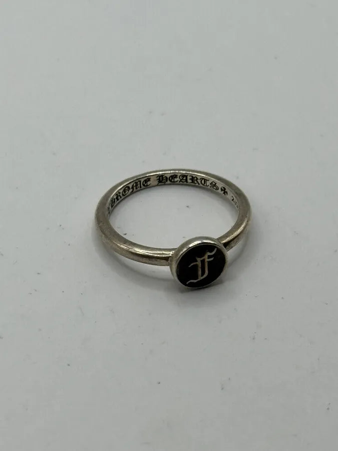 Chrome Hearts F Bubblegum Silver Ring uKeblwV 3
