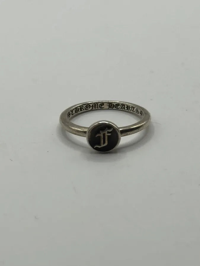 Chrome Hearts F Bubblegum Silver Ring uKeblwV 6