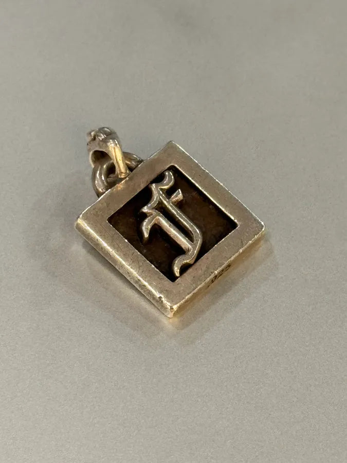 Chrome Hearts F Silver Pendant  npUUeWk 1
