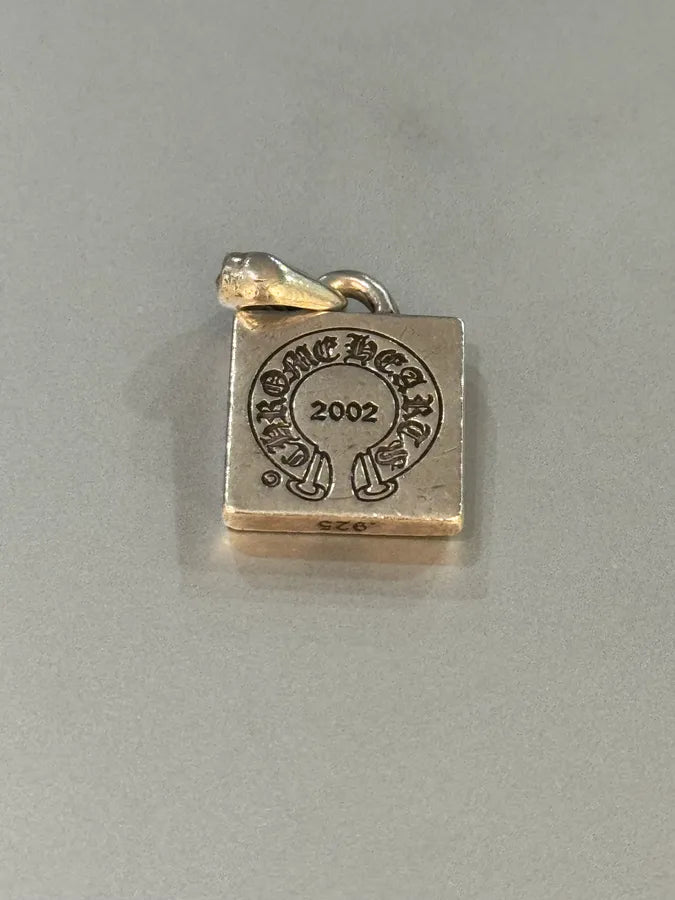 Chrome Hearts F Silver Pendant  npUUeWk 4