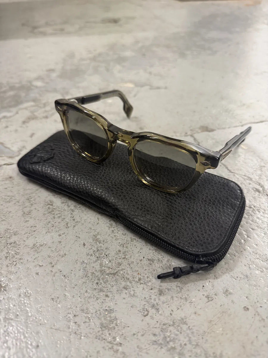 Chrome Hearts Faded Olive Green Chirp Chirp Sunglasses muauuYo 0