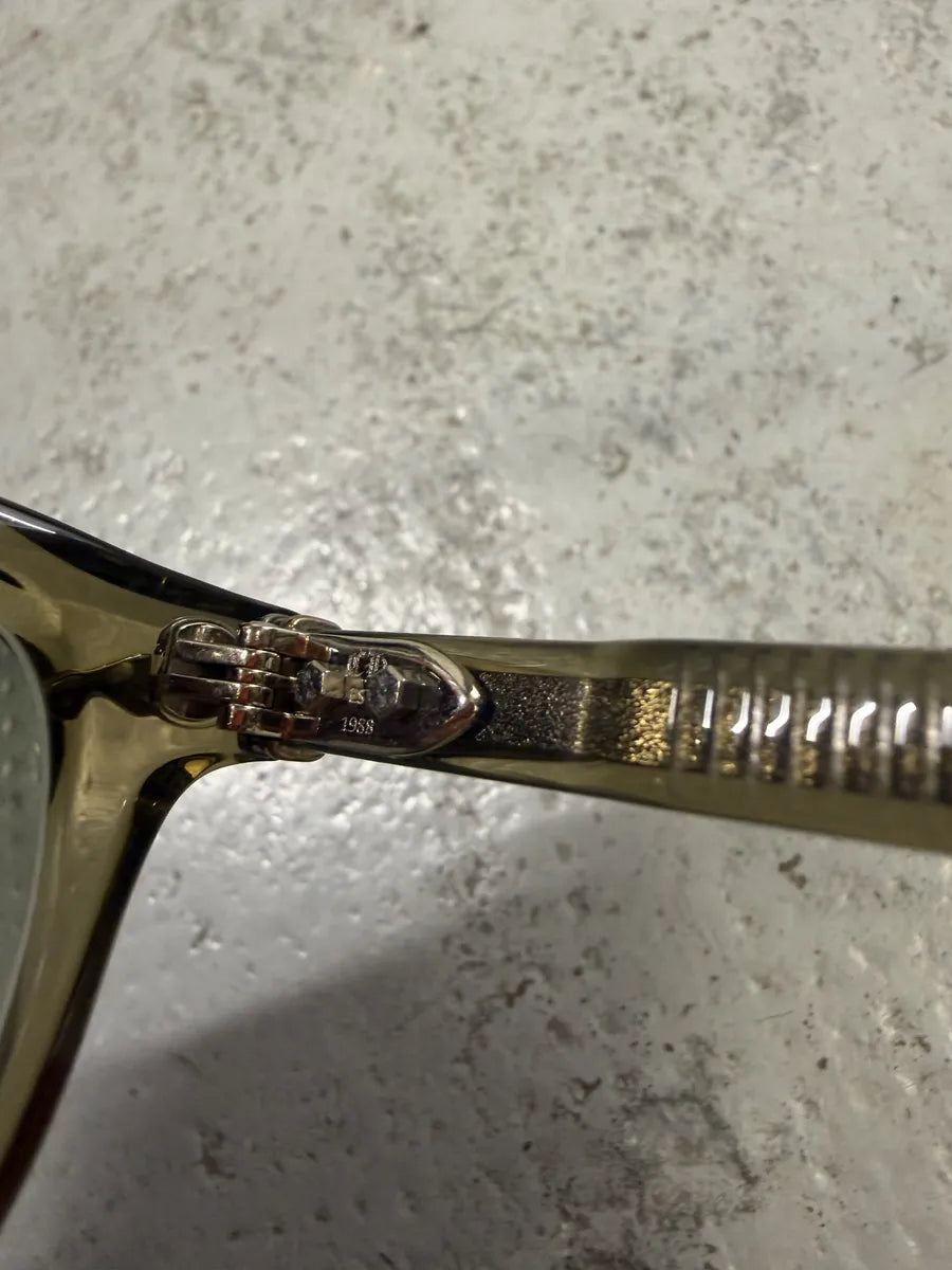 Chrome Hearts Faded Olive Green Chirp Chirp Sunglasses muauuYo 10