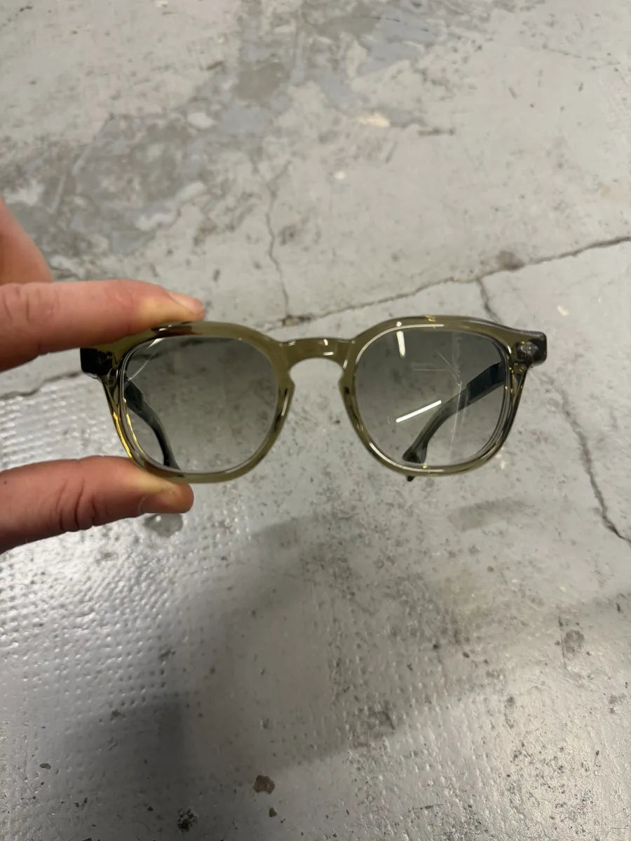 Chrome Hearts Faded Olive Green Chirp Chirp Sunglasses muauuYo 7