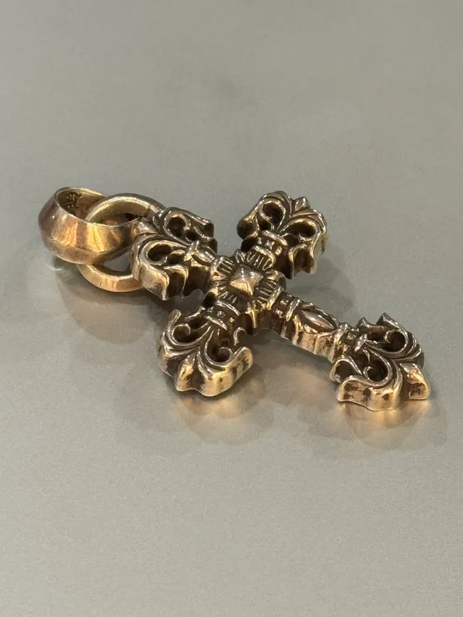 Chrome Hearts Filigree Cross Silver Pendant FLgqccF 4