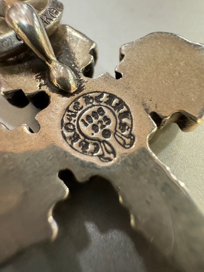 Chrome Hearts Filigree Cross Silver Pendant FLgqccF 5