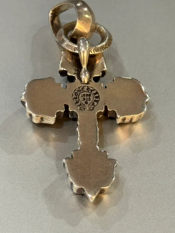 Chrome Hearts Filigree Cross Silver Pendant FLgqccF 6