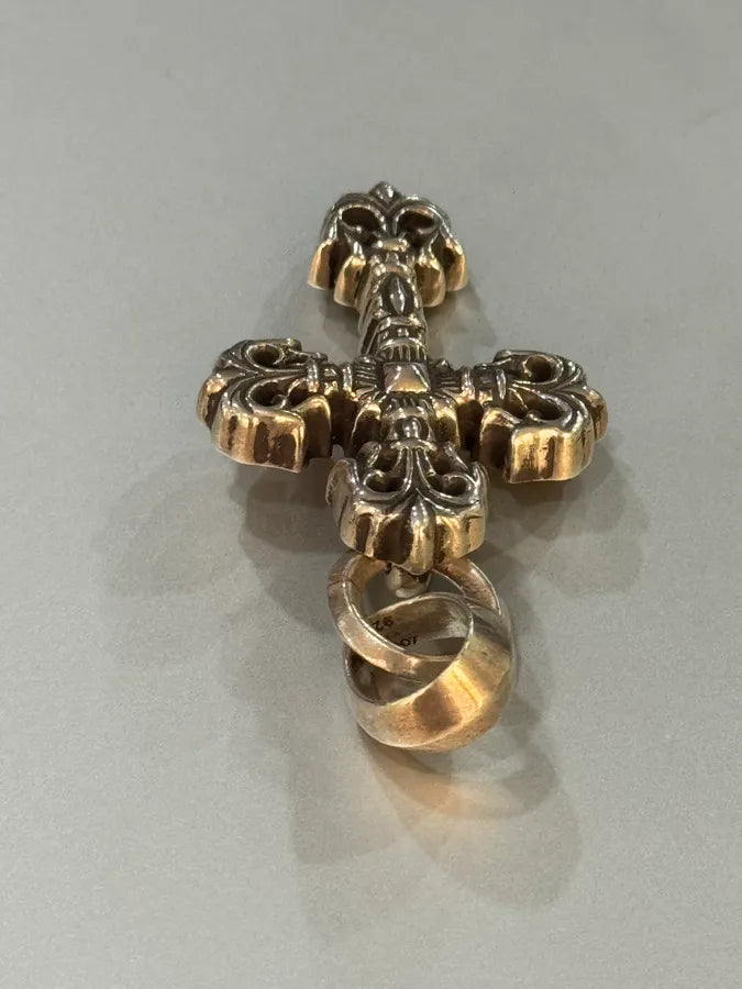 Chrome Hearts Filigree Cross Silver Pendant FLgqccF 8