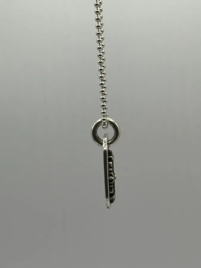 Chrome Hearts Floral Cross Dog Tag Pendant buIaevq 3