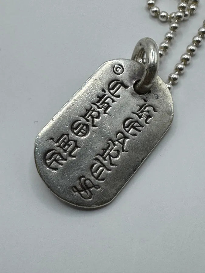 Chrome Hearts Floral Cross Dog Tag Pendant buIaevq 7