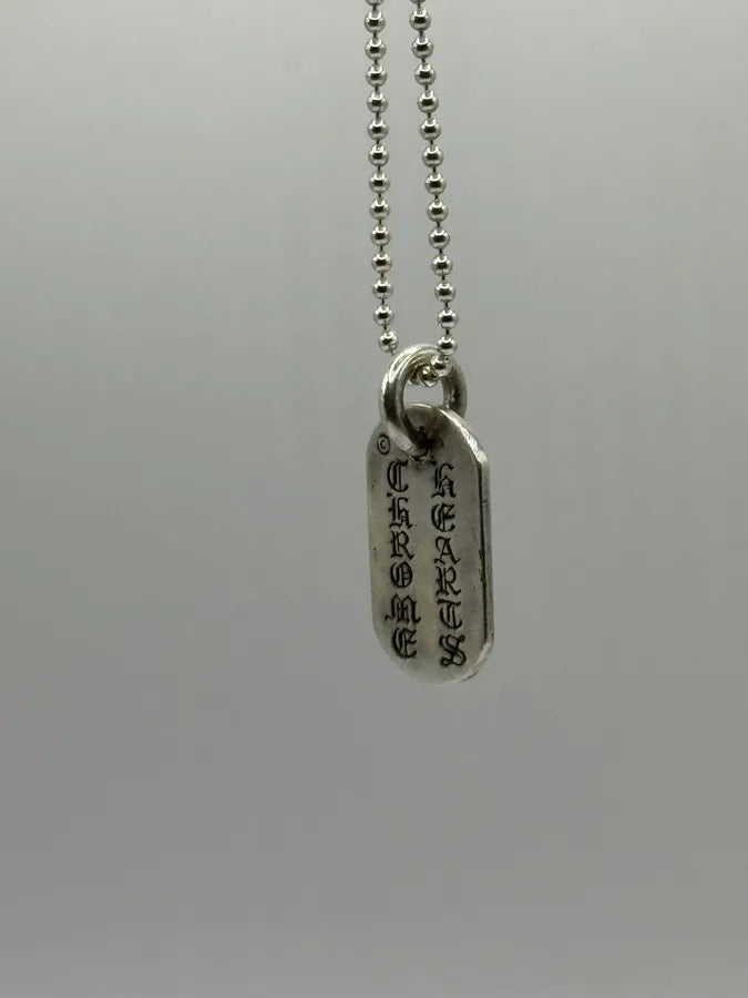 Chrome Hearts Floral Cross Dog Tag Pendant buIaevq 8