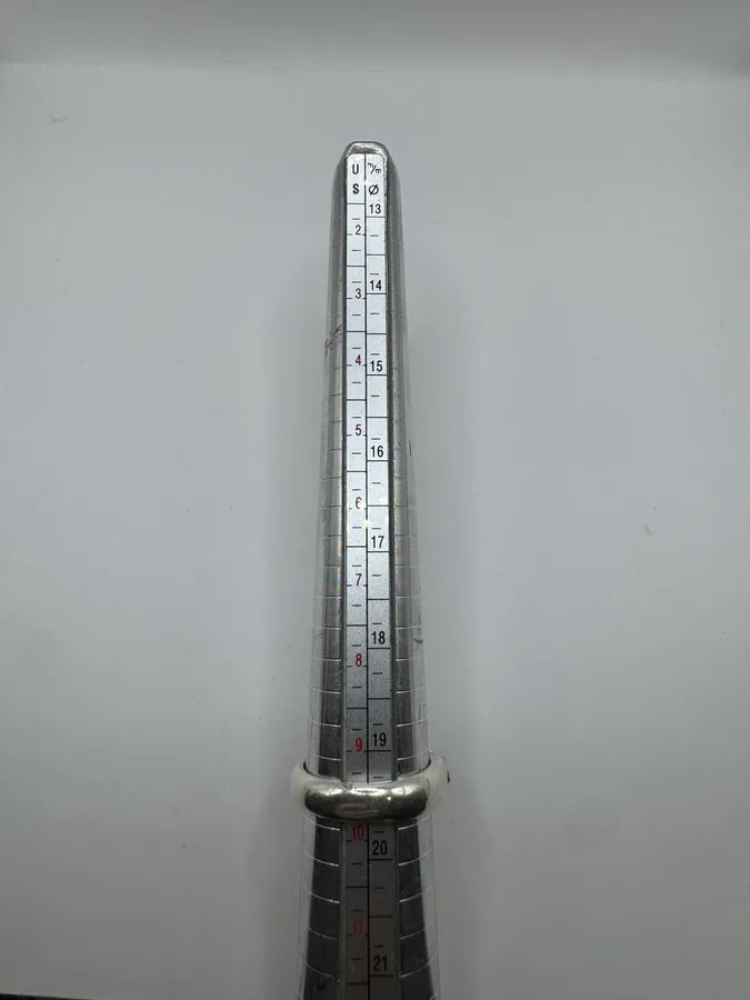 Chrome Hearts Floral Heart Silver Ring RnKoepc 9