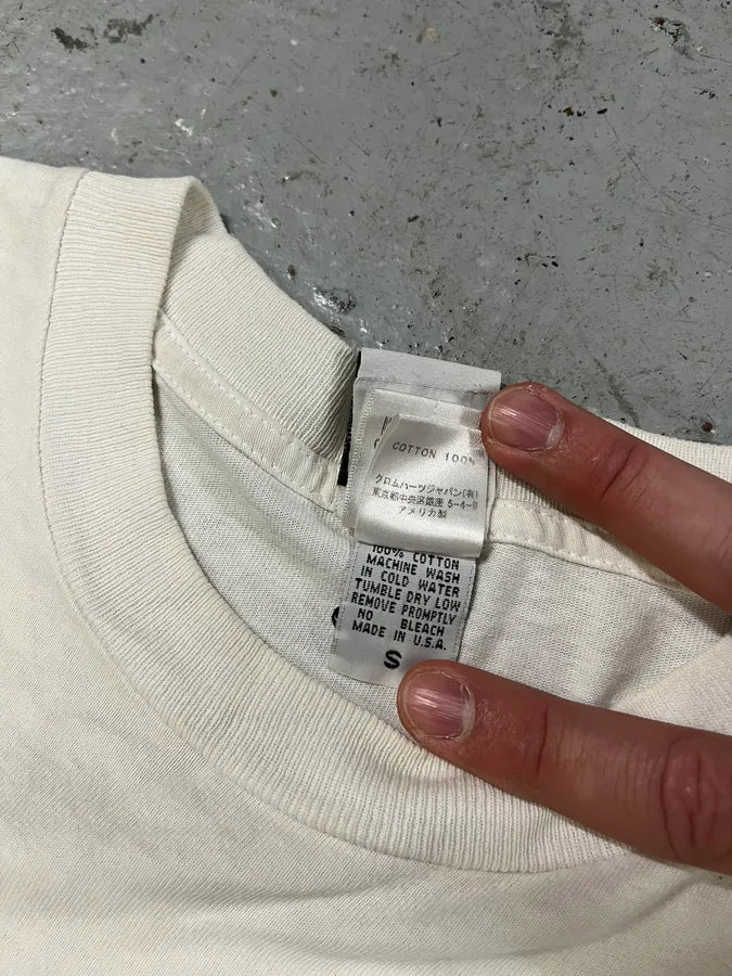 Chrome Hearts Foti Skeleton White T-Shirt wWtxyTi 9