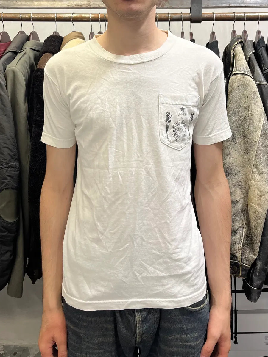 Chrome Hearts Foti Skeleton White T-Shirt wWtxyTi 2