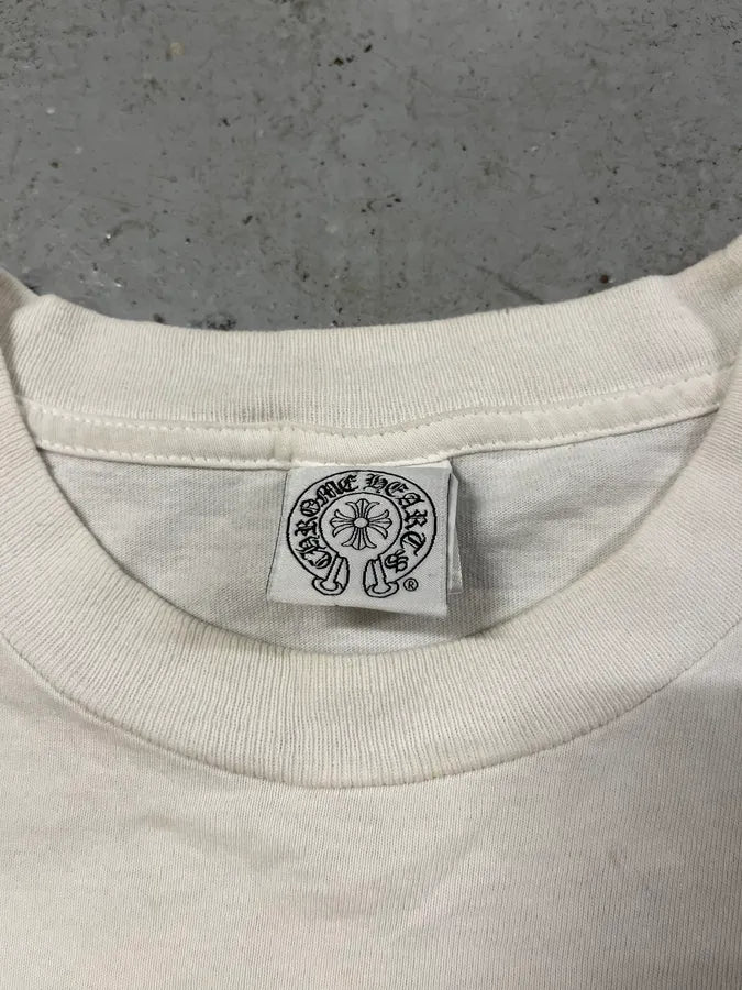 Chrome Hearts Foti Skeleton White T-Shirt wWtxyTi 7