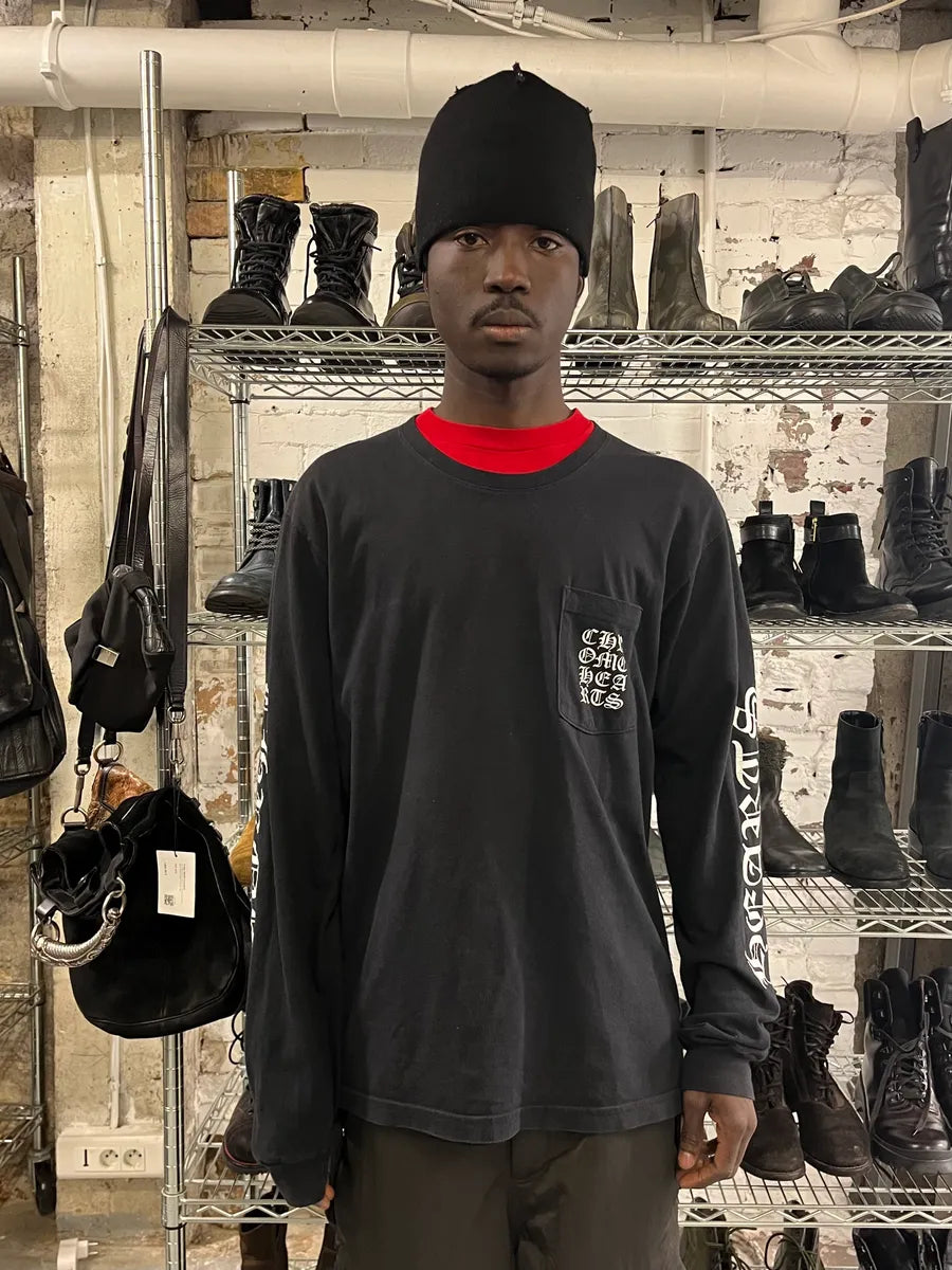 Chrome Hearts Gothic Propaganda Black Longsleeves rhRikSu 1