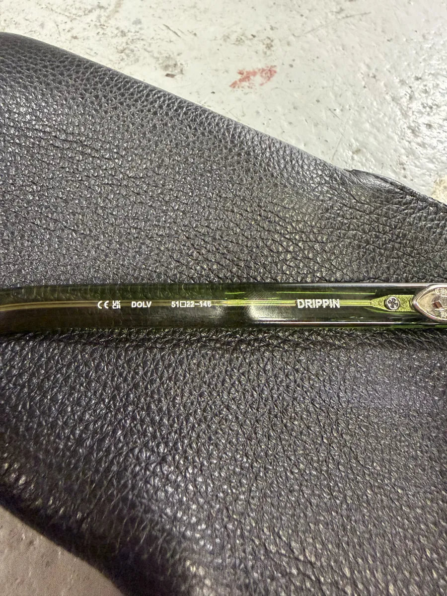 Chrome Hearts Green Drippin Japanese Sunglasses PDfkefR 10