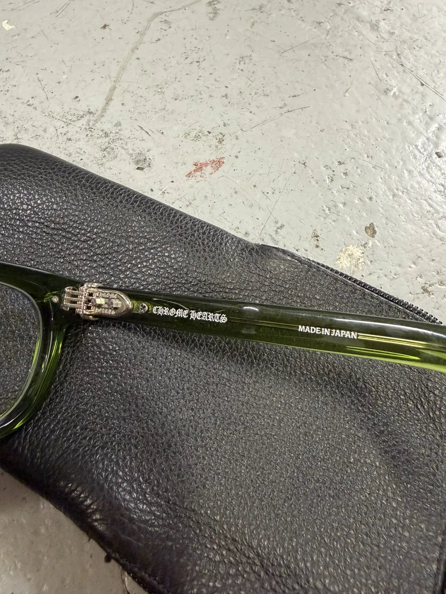 Chrome Hearts Green Drippin Japanese Sunglasses PDfkefR 11