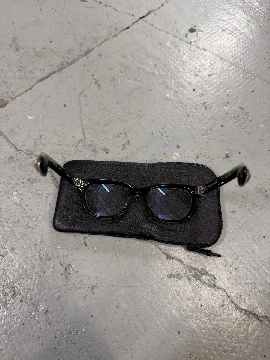 Chrome Hearts Green Drippin Japanese Sunglasses PDfkefR 12