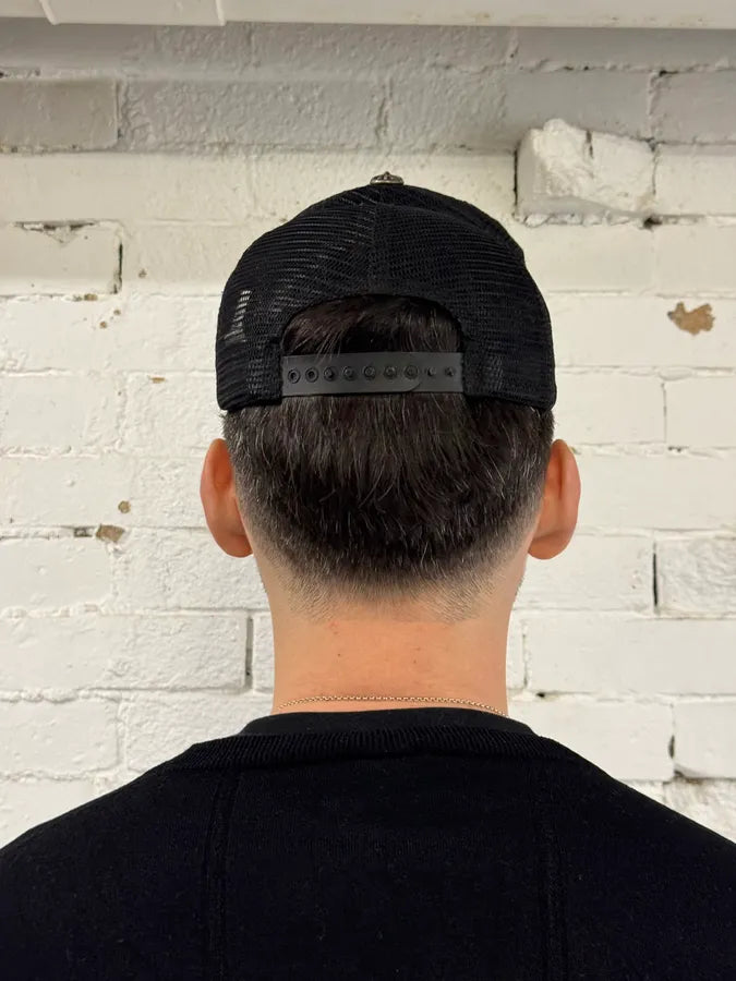 Chrome Hearts Hollywood Black Faded Cap FFSDNNm 2