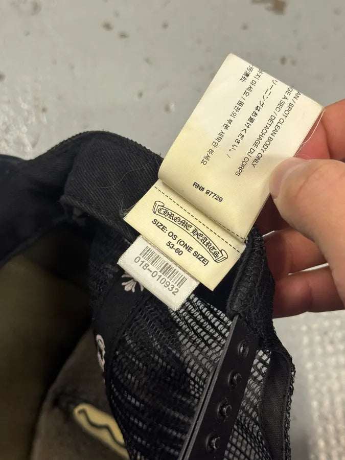 Chrome Hearts Hollywood Black Faded Cap FFSDNNm 6