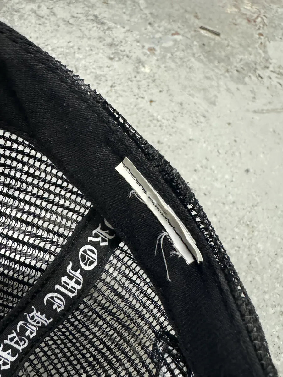 Chrome Hearts Hollywood Chomper Black Teeth Trucker Cap (OS) ssNLcOE 7