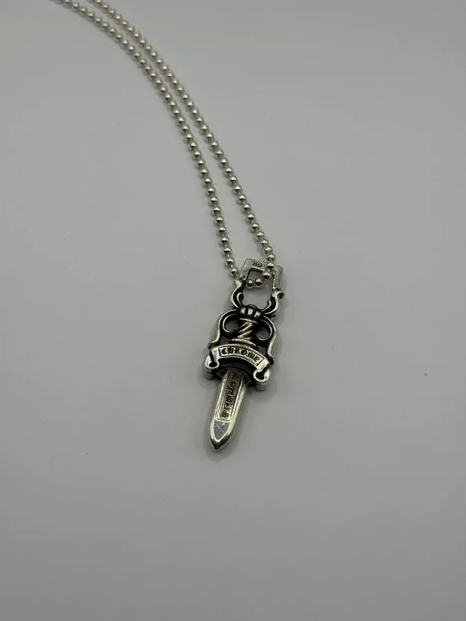 Chrome Hearts Large Dagger Silver 925 Pendant DbyfOow 1
