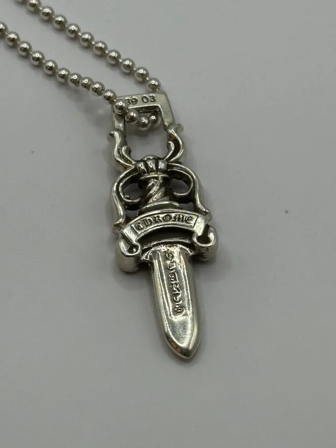 Chrome Hearts Large Dagger Silver 925 Pendant hVaYSGo 1