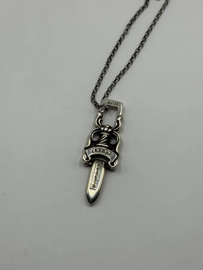Chrome Hearts Large Dagger Silver 925 Pendant lfnFRBU 2