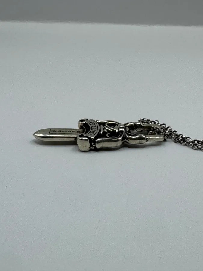 Chrome Hearts Large Dagger Silver 925 Pendant lfnFRBU 3