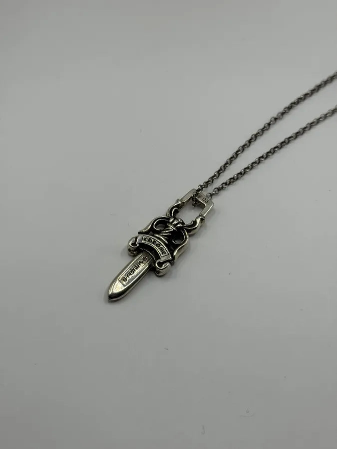Chrome Hearts Large Dagger Silver 925 Pendant lfnFRBU 5
