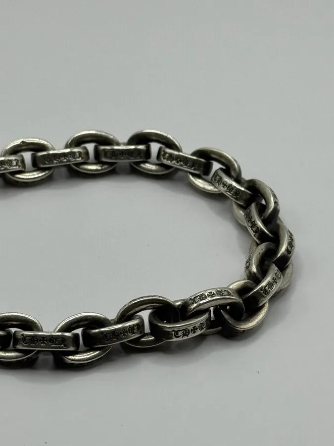 Chrome Hearts Large Paper Chain Silver 925 Bracelet zHuJuIS 3