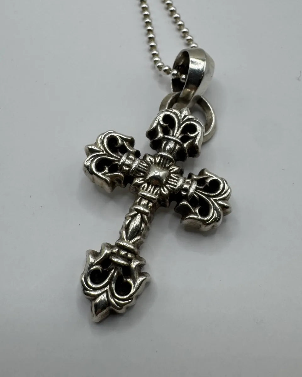 Chrome Hearts Filigree Cross Silver 925 Pendant sdRpxUl 0