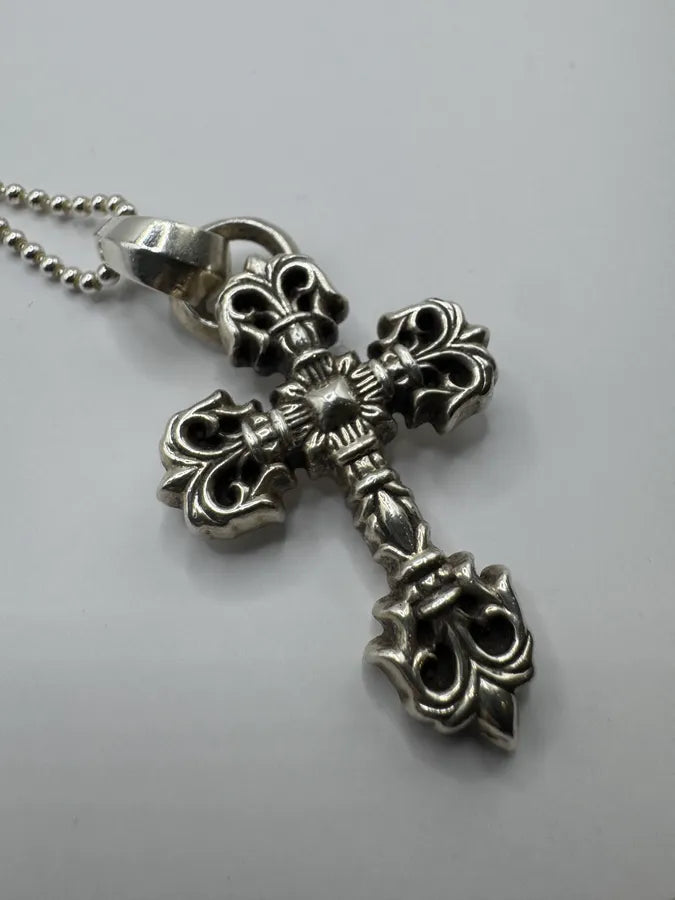Chrome Hearts Filigree Cross Silver 925 Pendant sdRpxUl 3