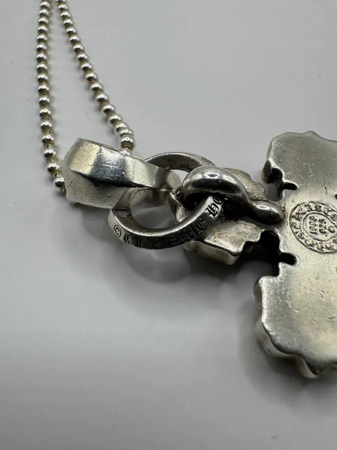 Chrome Hearts Filigree Cross Silver 925 Pendant sdRpxUl 4