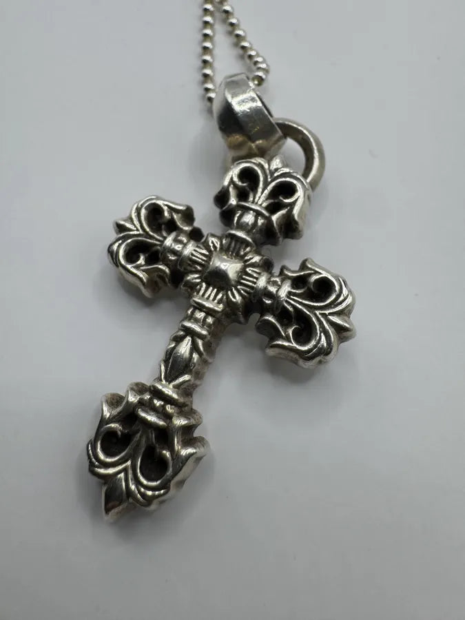 Chrome Hearts Filigree Cross Silver 925 Pendant sdRpxUl 5