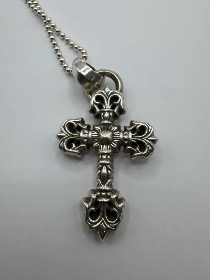 Chrome Hearts Filigree Cross Silver 925 Pendant sdRpxUl 6