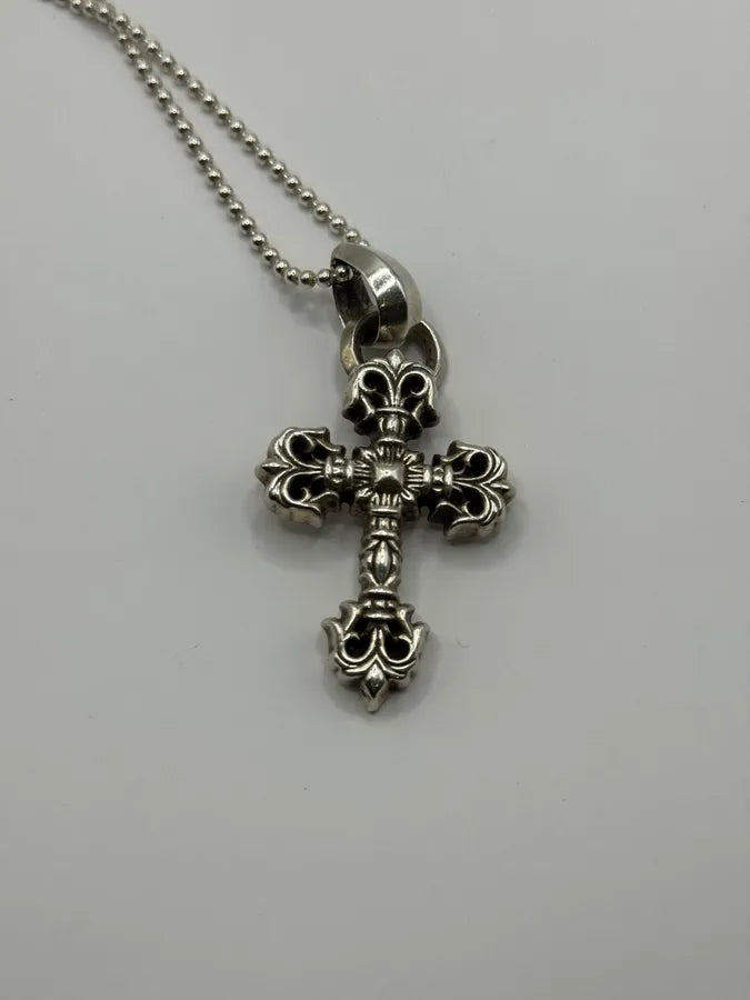 Chrome Hearts Filigree Cross Silver 925 Pendant sdRpxUl 8