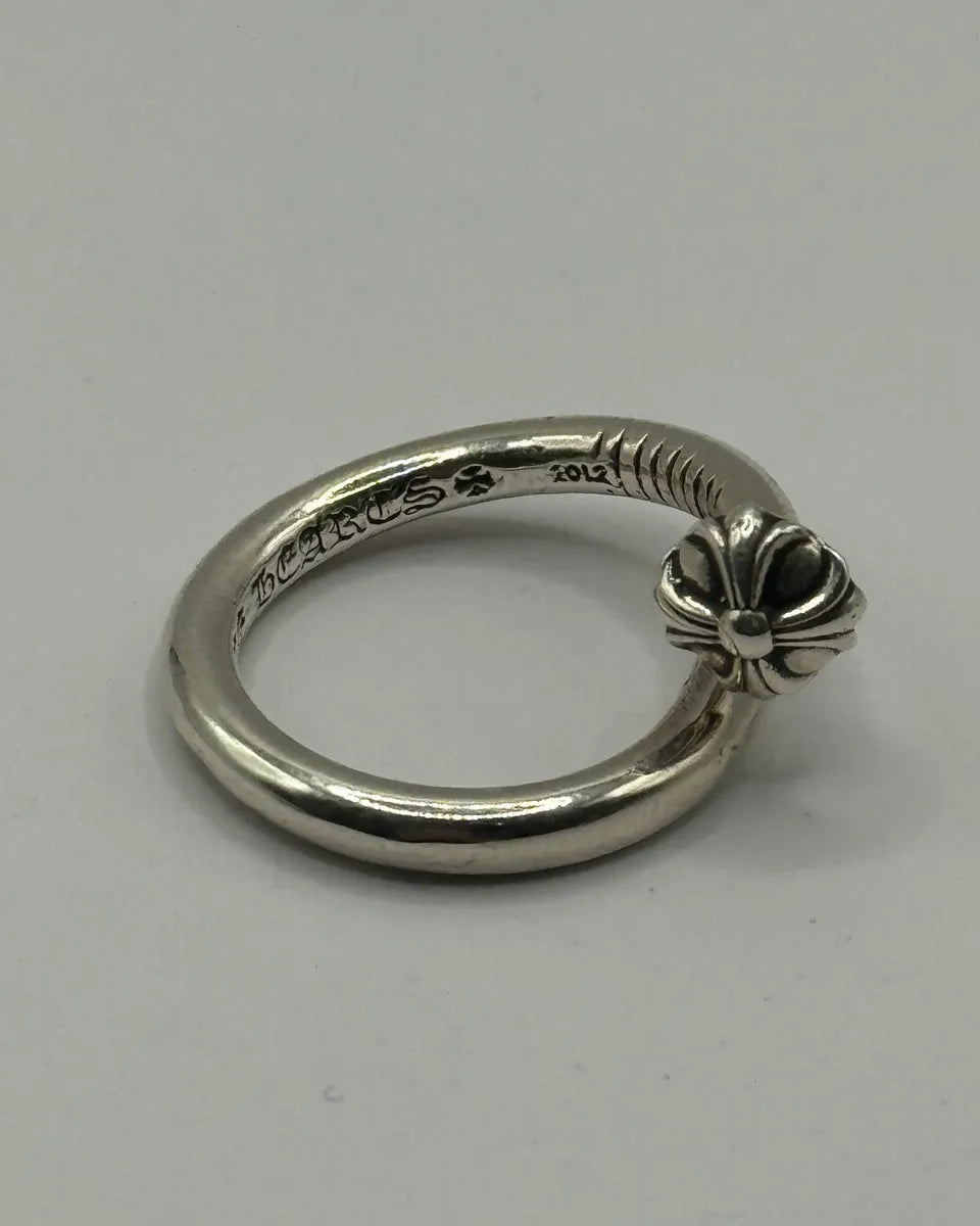 Chrome Hearts Nail Cross Silver Ring dlfEAFs 0