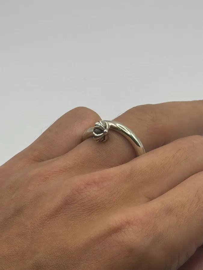 Chrome Hearts Nail Cross Silver Ring dlfEAFs 2
