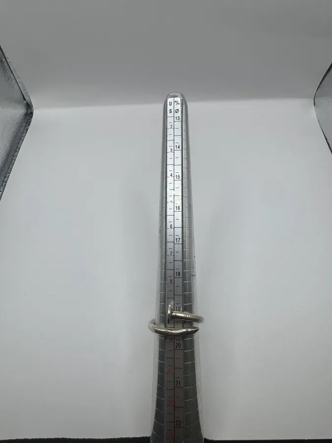 Chrome Hearts Nail Silver Ring tLKbYcD 5