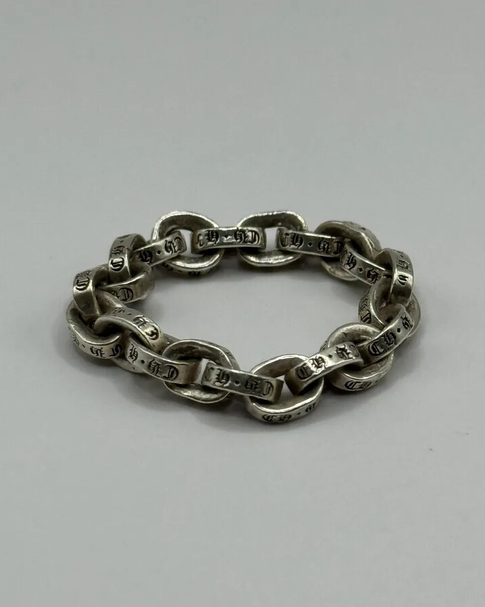 Chrome Hearts Paper Chain Silver 925 Ring (OS) VminDvk 0