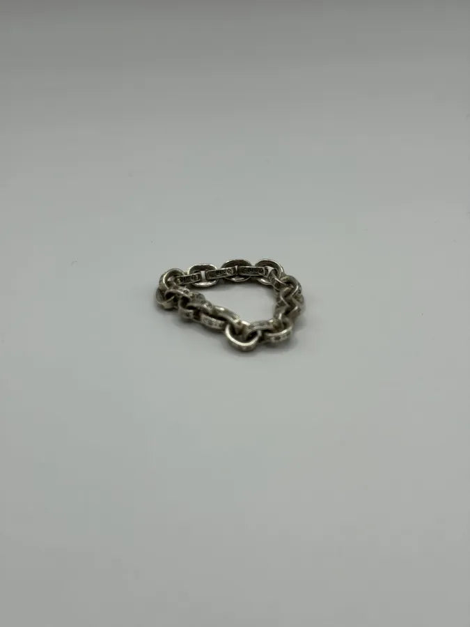 Chrome Hearts Paper Chain Silver 925 Ring (OS) VminDvk 8