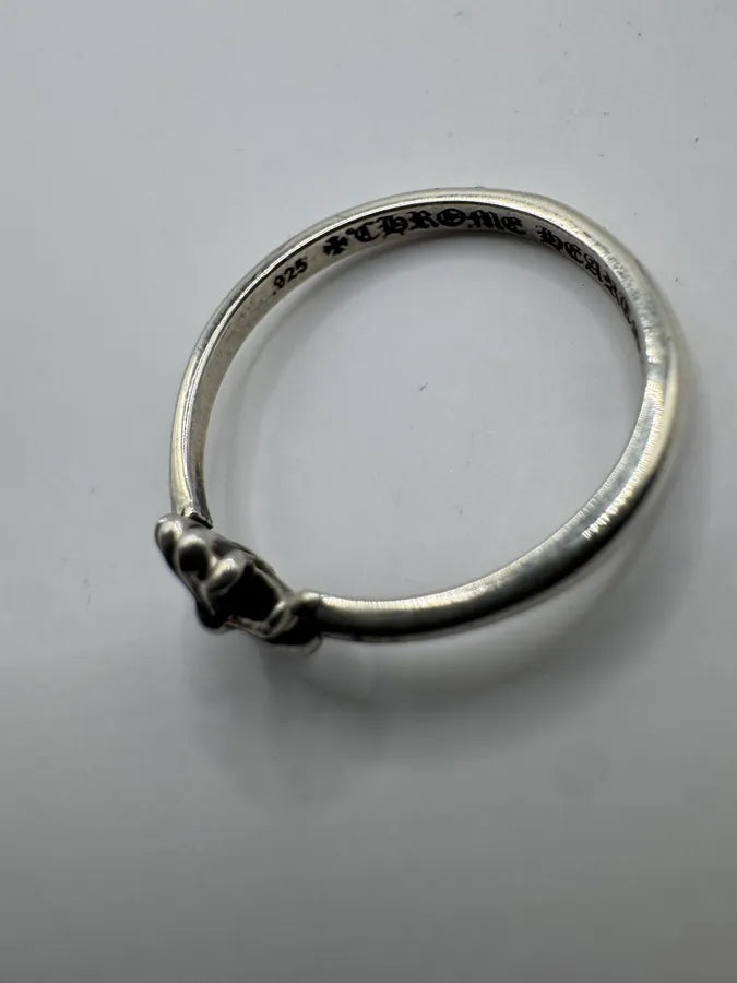 Chrome Hearts Plus Bubblegum Silver Ring nPbWUMS 2