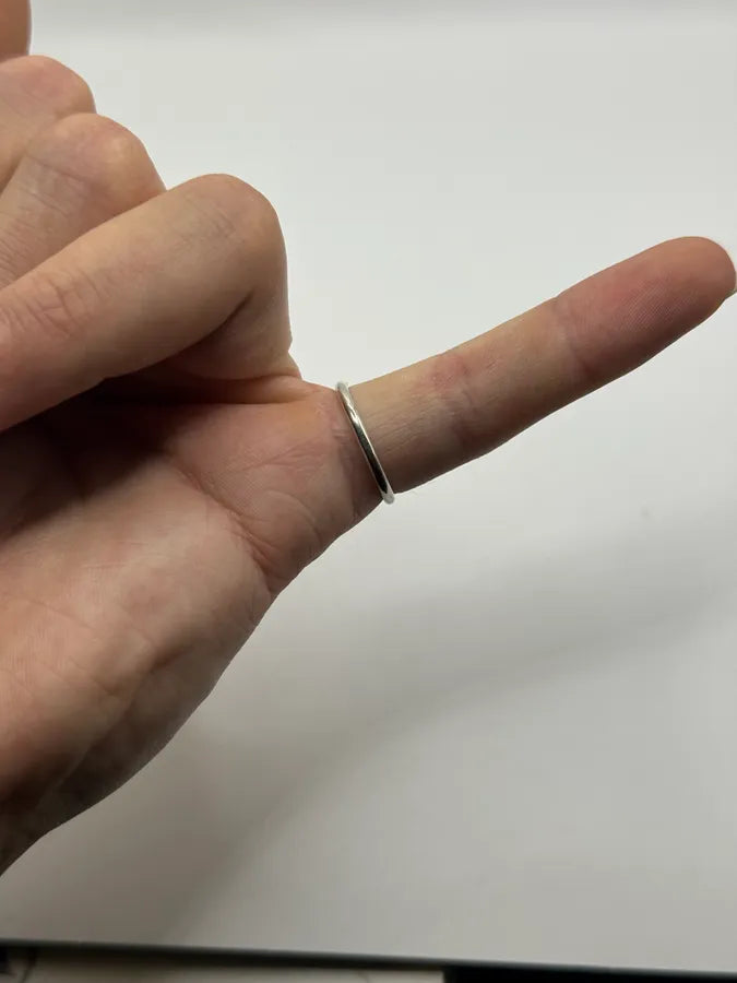 Chrome Hearts Plus Bubblegum Silver Ring nPbWUMS 6