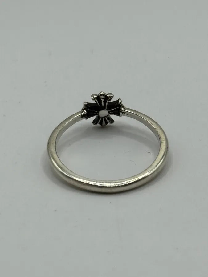 Chrome Hearts Plus Bubblegum Silver Ring PgutsWj 6