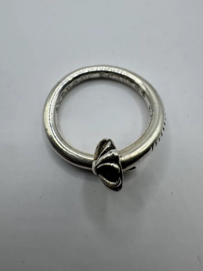 Chrome Hearts Plus Nail Silver Ring uBcdLHN 3