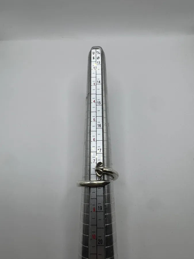 Chrome Hearts Plus Nail Silver Ring uBcdLHN 8