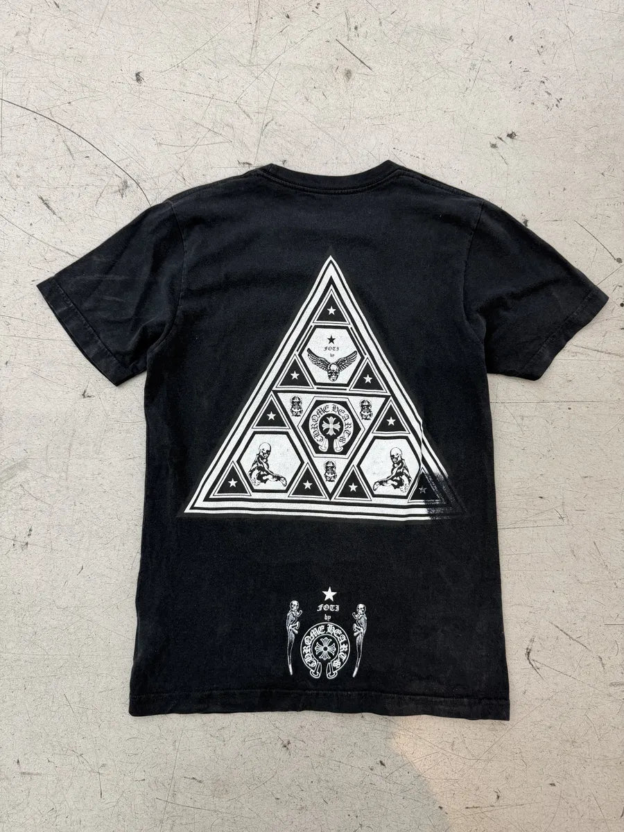 Chrome Hearts Pyramid Foti Skeleton Dark T-Shirt spxFhww 0