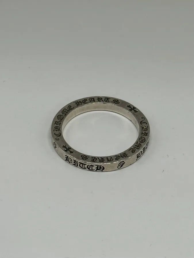 Chrome Hearts Rolling Stones Signature Silver Ring mQvXcFk 3